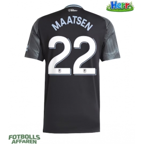 Aston Villa Ian Maatsen #22 Bortatröja 2025-26 Kortärmad